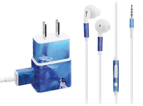 Rachel Anderson Ultramarine Phone Charger Skin