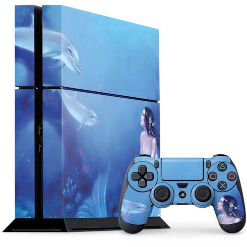 Rachel Anderson Ultramarine PS4 Console and Controller Bundle Skin