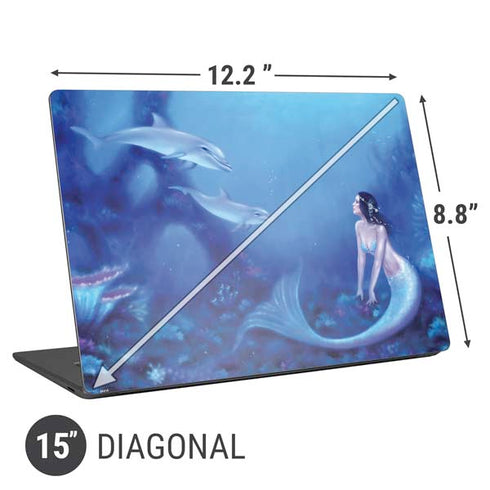 Rachel Anderson Ultramarine Universal Laptop 15in (12.2 x 8.8in) Skin