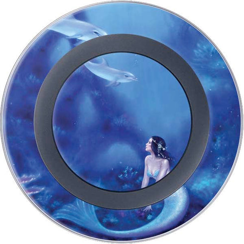 Rachel Anderson Ultramarine Wireless Charger Skin