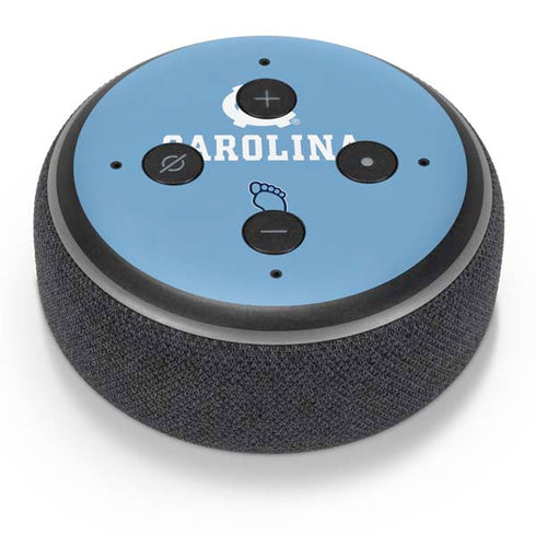 UNC Carolina Logo Amazon Echo Dot 3 Skin