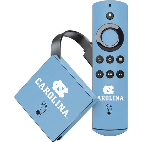 UNC Carolina Logo Amazon Fire TV Skin