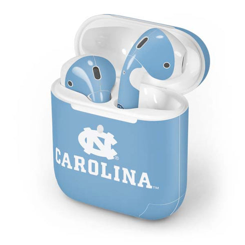 UNC Carolina Logo Apple AirPods 2 Skin