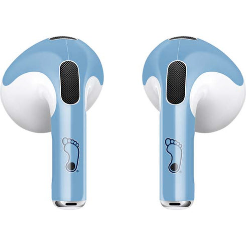 UNC Carolina Logo Apple AirPods (3rd Gen 2021) Skin