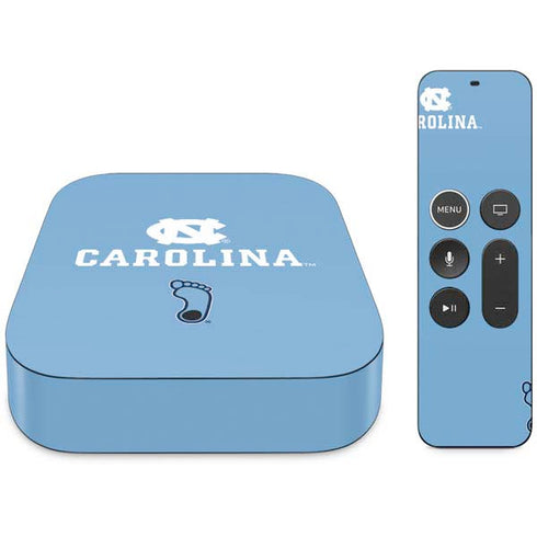 UNC Carolina Logo Apple TV 4K Skin