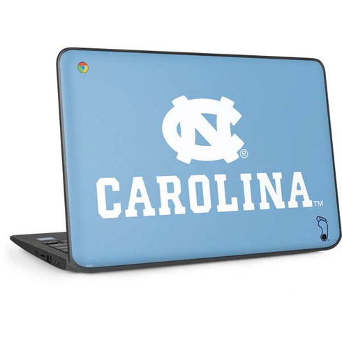 University of North Carolina UNC Carolina HP Chromebook Skin