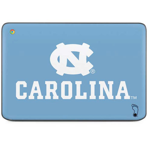 University of North Carolina UNC Carolina HP Chromebook Skin