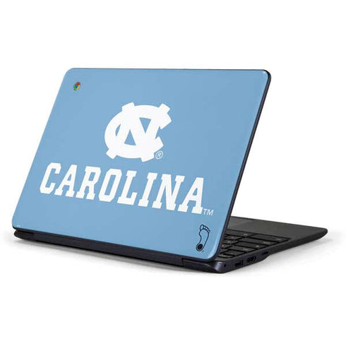 UNC Carolina Logo Chromebook 3 11.6in 500c13-k01 Skin