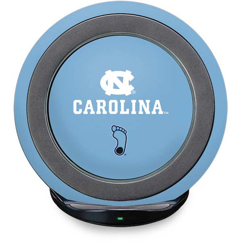 UNC Carolina Logo Fast Charge Wireless Charging Stand Skin