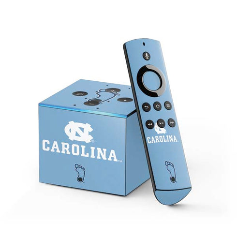UNC Carolina Logo Fire TV Cube Skin