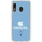 UNC Carolina Logo Galaxy A20 Clear Case
