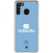 UNC Carolina Logo Galaxy A21 Clear Case