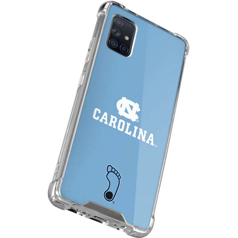 UNC Carolina Logo Galaxy A71 5G Clear Case