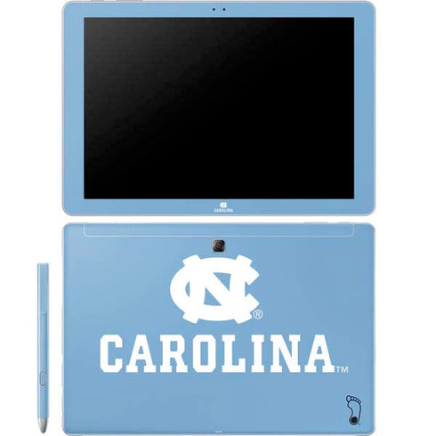 UNC Carolina Logo Galaxy Book 12in Skin