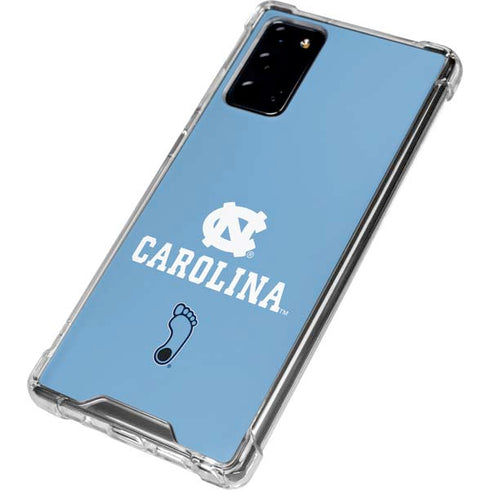 UNC Carolina Logo Galaxy Note20 5G Clear Case