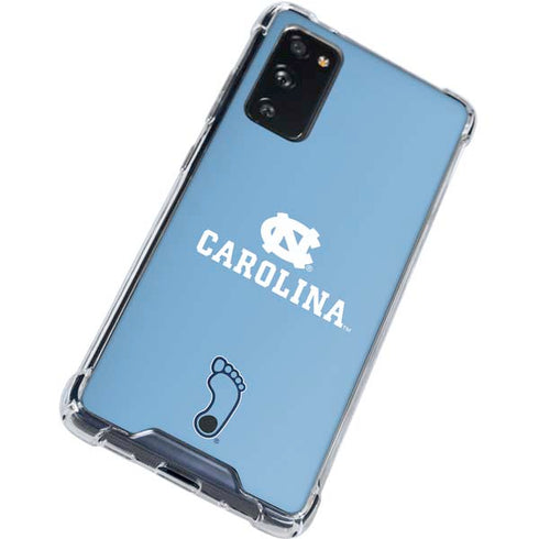 UNC Carolina Logo Galaxy S20 FE Clear Case