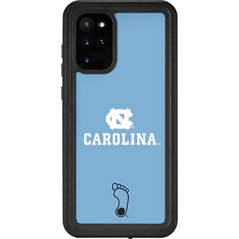 UNC Carolina Logo Galaxy S20 Plus Waterproof Case