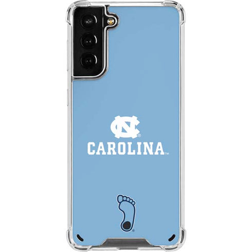 UNC Carolina Logo Galaxy S21 Plus 5G Clear Case