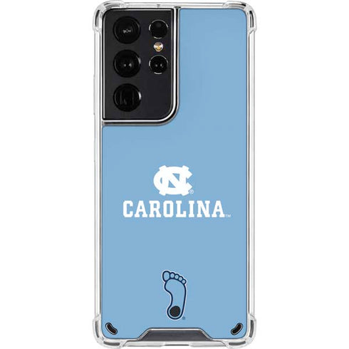 UNC Carolina Logo Galaxy S21 Ultra 5G Clear Case