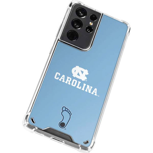 UNC Carolina Logo Galaxy S21 Ultra 5G Clear Case