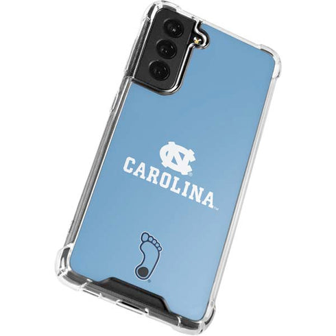 UNC Carolina Logo Galaxy S22 Plus Clear Case