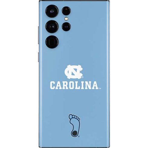UNC Carolina Logo Galaxy S22 Ultra Skin