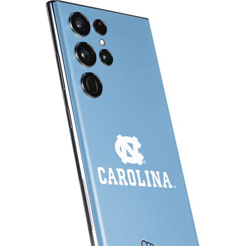 UNC Carolina Logo Galaxy S22 Ultra Skin