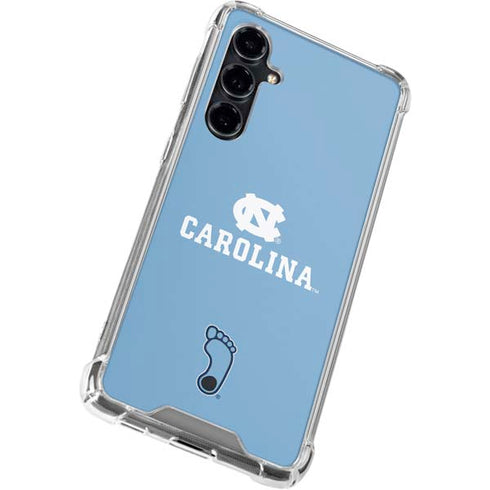 University of North Carolina UNC Carolina Galaxy S23 FE Clear Case