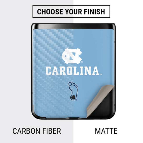 UNC Carolina Logo Galaxy Z Flip Skin