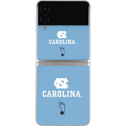 UNC Carolina Logo Galaxy Z Flip3 5G Skin