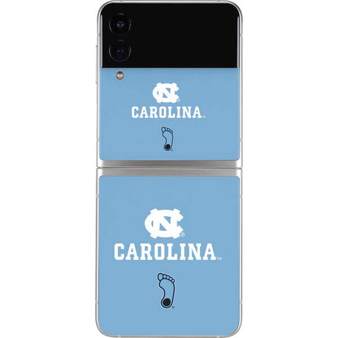 UNC Carolina Logo Galaxy Z Flip4 5G Skin