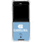 University of North Carolina UNC Carolina Galaxy Z Flip5 5G Clear Case