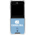 University of North Carolina UNC Carolina Galaxy Z Flip5 5G Clear Case
