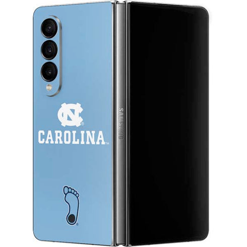 UNC Carolina Logo Galaxy Z Fold4 5G Skin