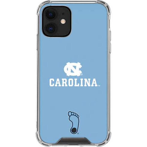 UNC Carolina Logo iPhone 12 Clear Case