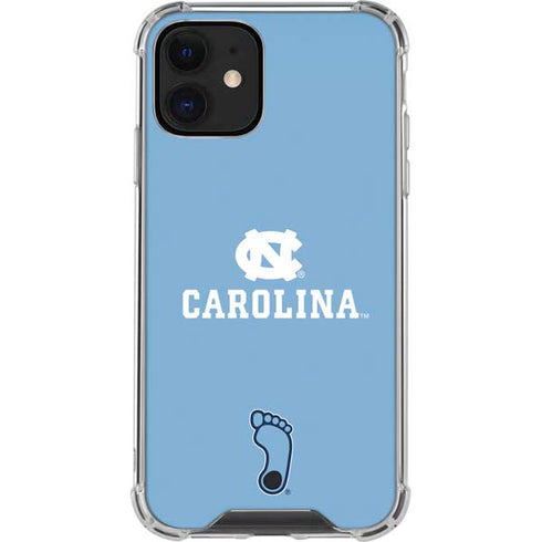 UNC Carolina Logo iPhone 12 Mini Clear Case