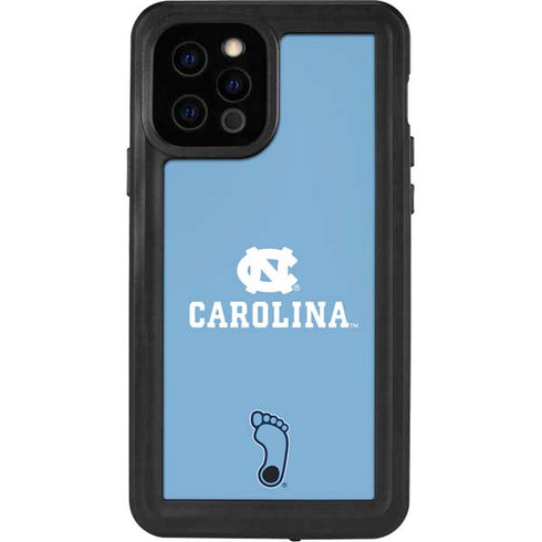 UNC Carolina Logo iPhone 12 Pro Waterproof Case