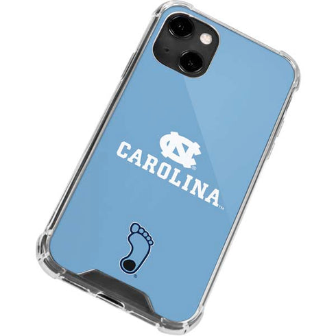 UNC Carolina Logo iPhone 14 Clear Case
