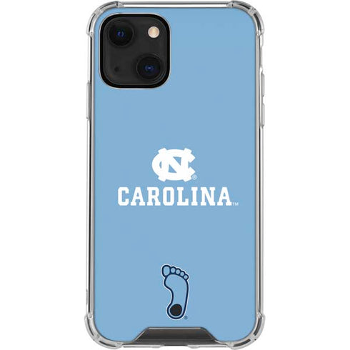 UNC Carolina Logo iPhone 14 Plus Clear Case