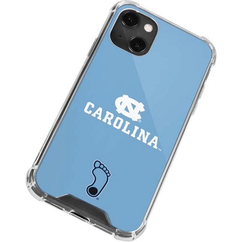 UNC Carolina Logo iPhone 14 Plus Clear Case