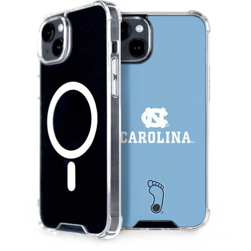 UNC Carolina Logo iPhone 14 Plus MagSafe Case