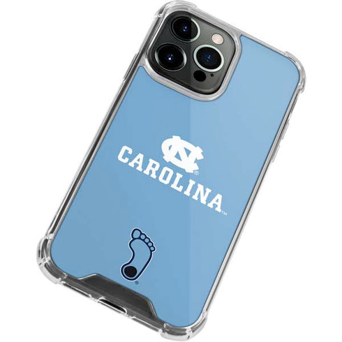 UNC Carolina Logo iPhone 14 Pro Max Clear Case