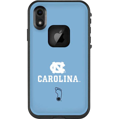 UNC Carolina Logo LifeProof Fre iPhone XR Skin