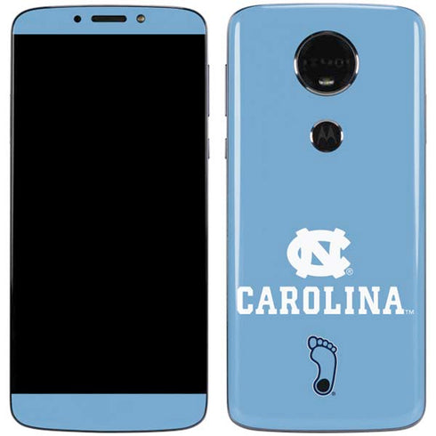 UNC Carolina Logo Moto E5 Plus Skin