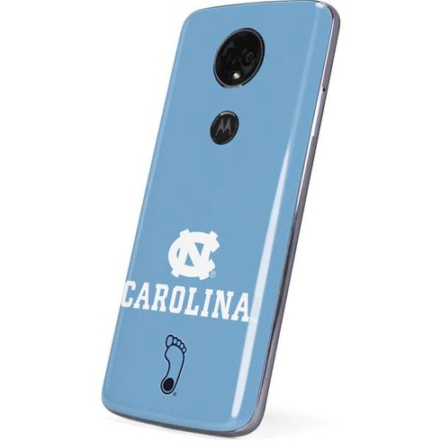 UNC Carolina Logo Moto E5 Plus Skin