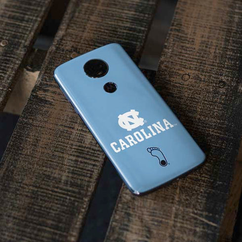 UNC Carolina Logo Moto E5 Plus Skin