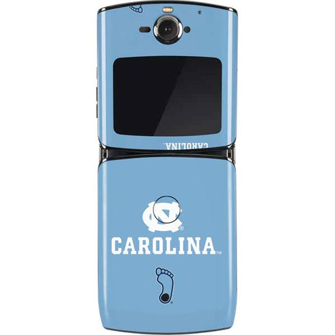 UNC Carolina Logo Motorola RAZR Skin