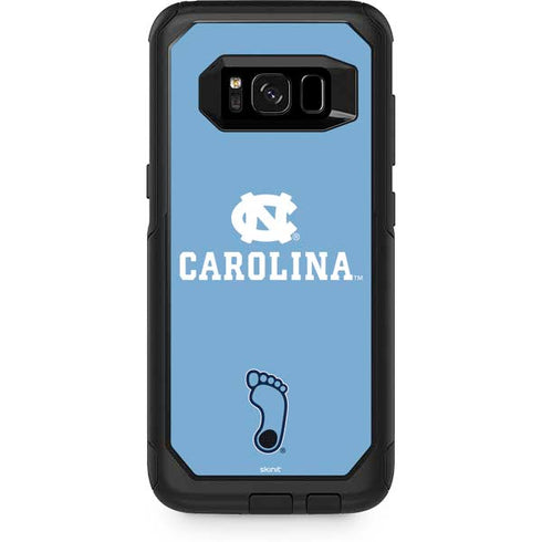 UNC Carolina Logo OtterBox Commuter Galaxy S8 Plus Skin