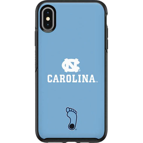 UNC Carolina Logo OtterBox Symmetry iPhone XS Max Skin