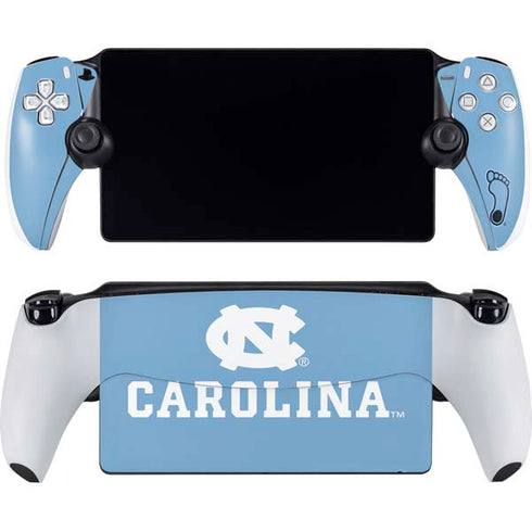 University of North Carolina UNC Carolina PlayStation Portal Remote Player Skin